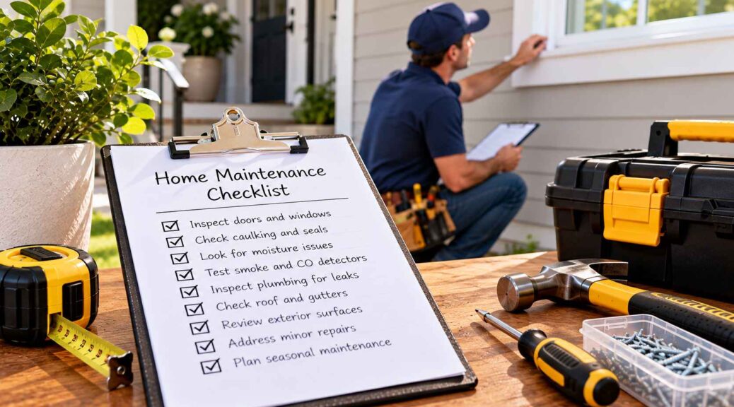 Home Maintenance Checklist in Action